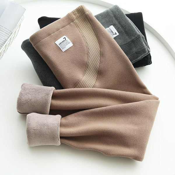 Stitching thread maternity leggings - Amazitshop