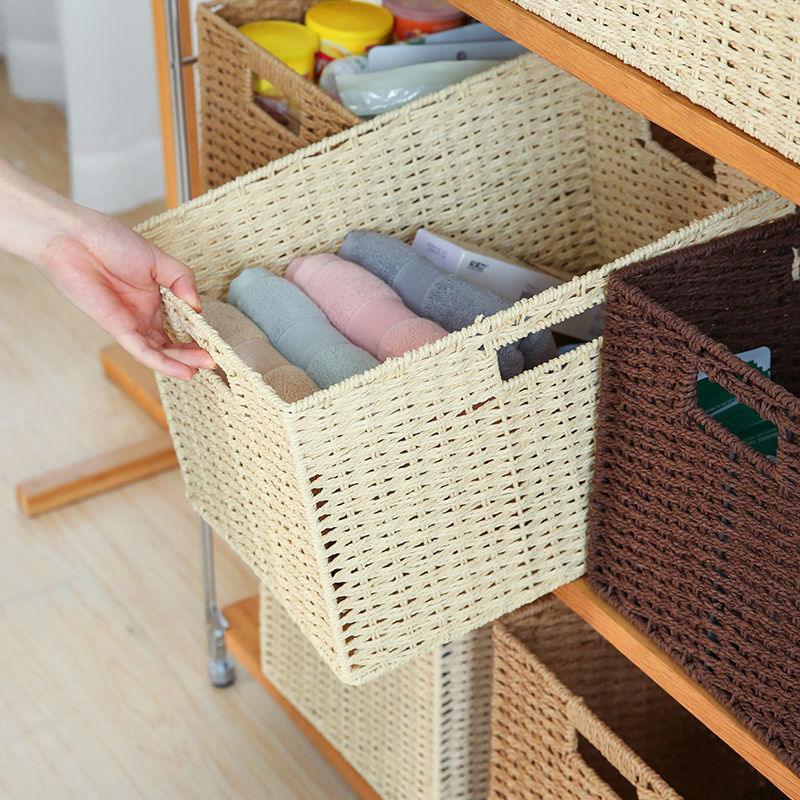 Straw Storage Box For Household Storage - Amazitshop