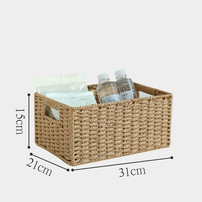 Straw Storage Box For Household Storage - Amazitshop