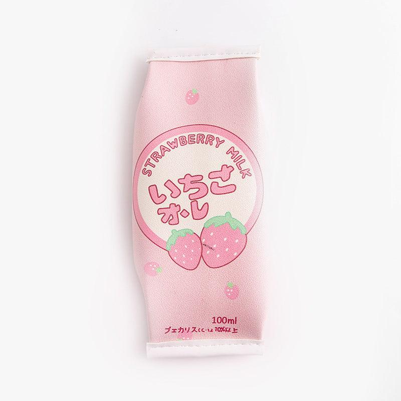 Strawberry milk pencil case - Amazitshop