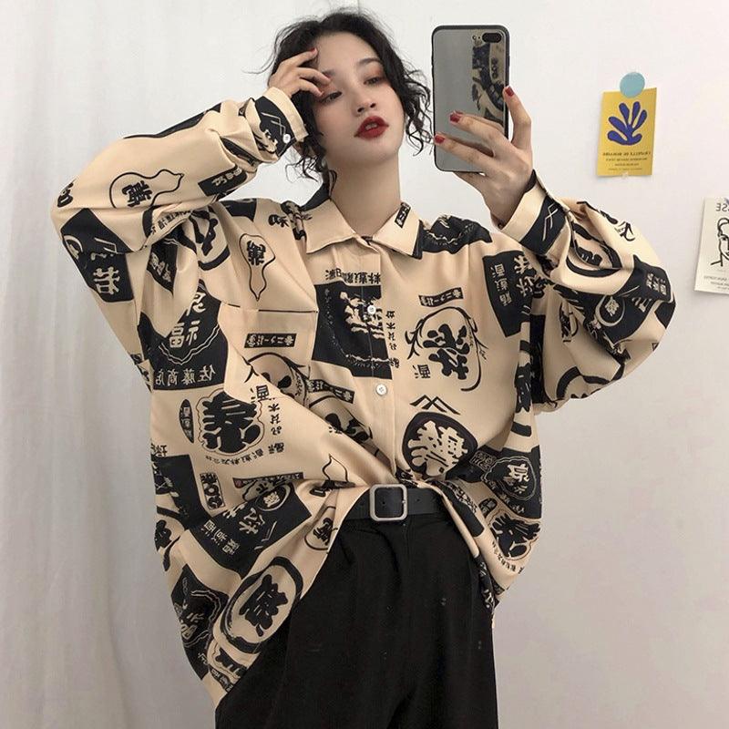 Streetwear Harajuku clothing ladies shirts - Amazitshop