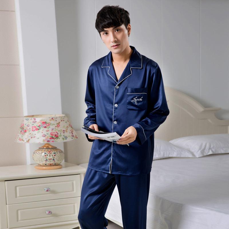 Stretch satin chiffon pajamas - Amazitshop