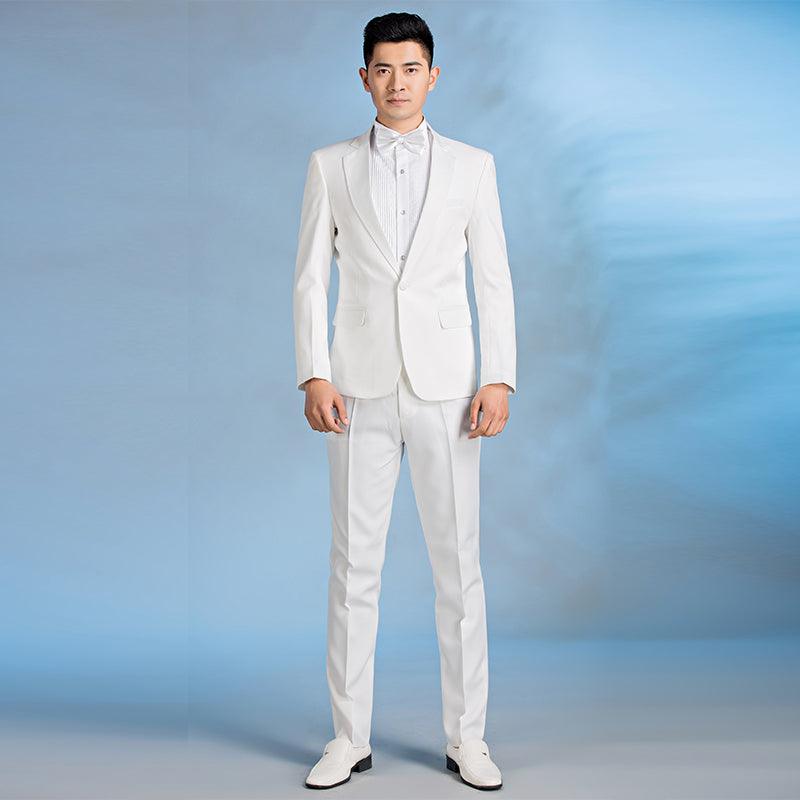 Suit Men Suit Groom Wedding Best Man Dress Slim Fit - Amazitshop