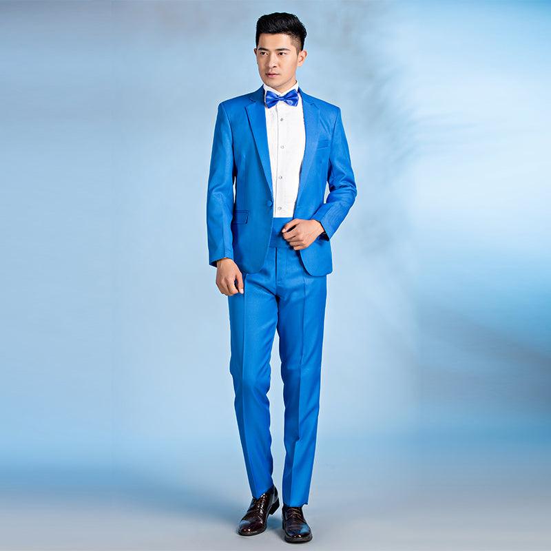 Suit Men Suit Groom Wedding Best Man Dress Slim Fit - Amazitshop