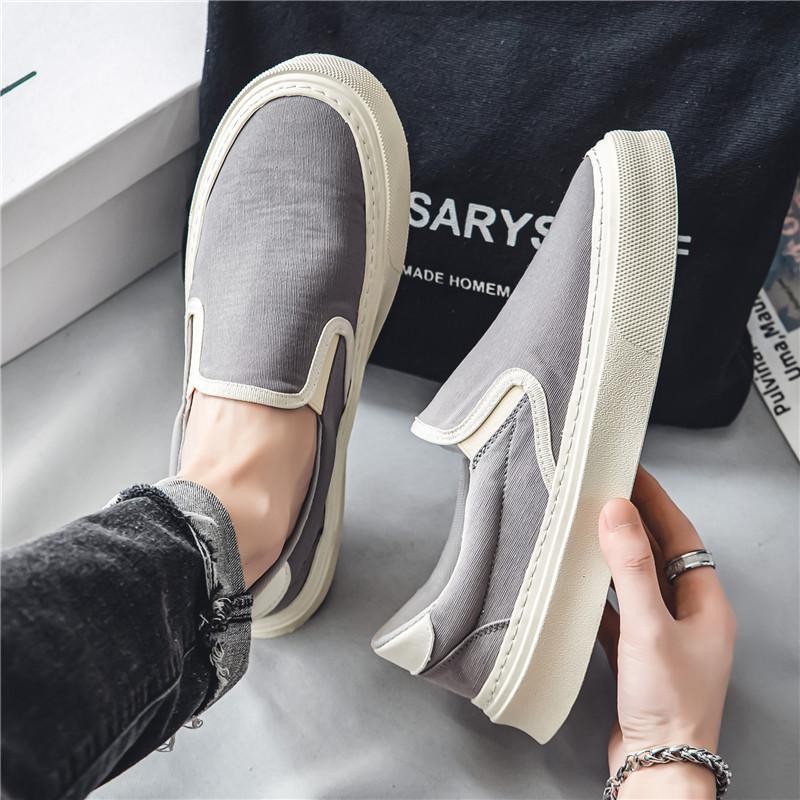 Summer Breathable New Canvas Shoes Men - Amazitshop