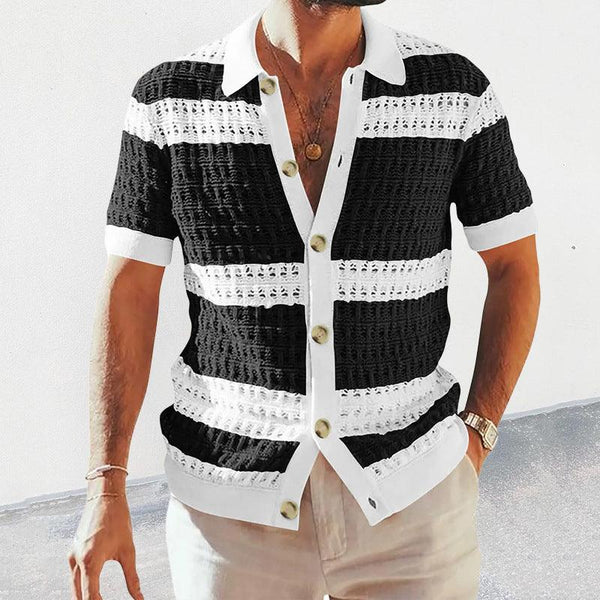 Summer Collar Shirts Men Casual Formal - Amazitshop