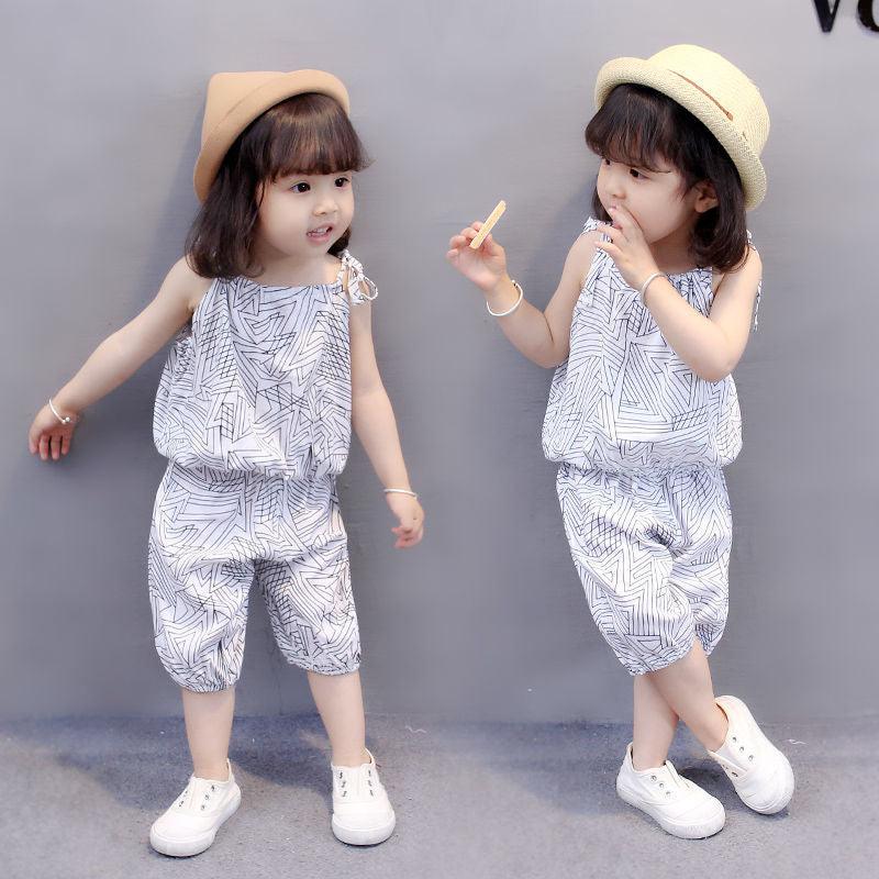Summer Girl Camisole Kids Two Piece Set - Amazitshop