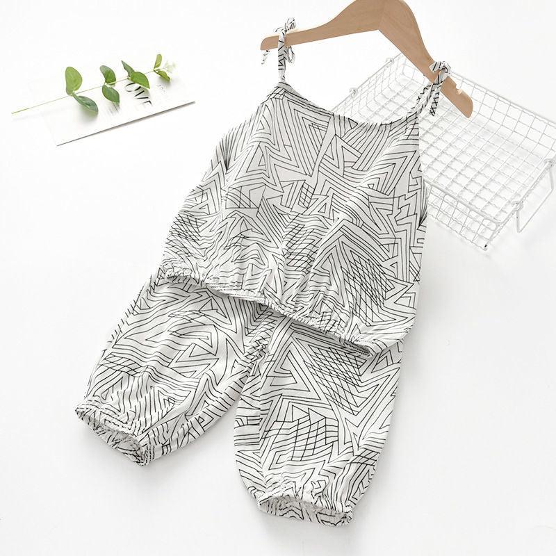 Summer Girl Camisole Kids Two Piece Set - Amazitshop