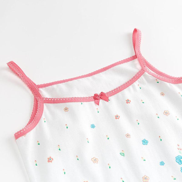 Summer Loungewear Kids Sling Pajamas Two - piece Set - Amazitshop