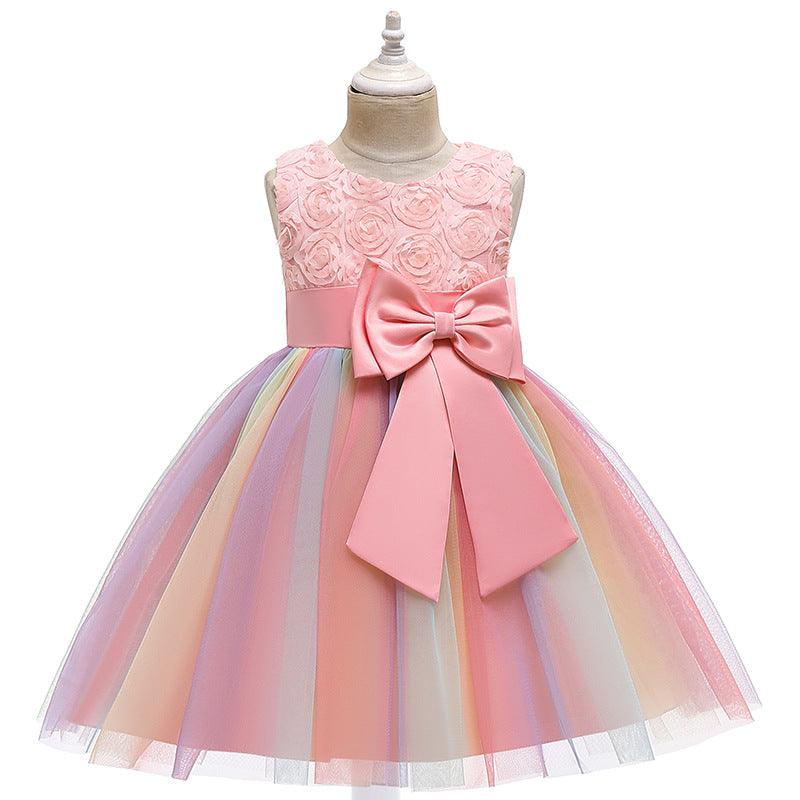 Summer Medium And Large Children's Dresses Girls' Pettiskirt - Amazitshop