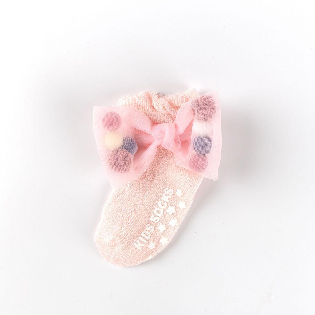 Summer Newborns 0 - 6 - 12 Months Bowknot Cotton Socks - Amazitshop