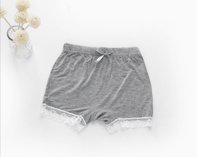 summer thin section girls safety pants modal girl three pants plus file anti - lighting children's underwear shorts - Amazitshop