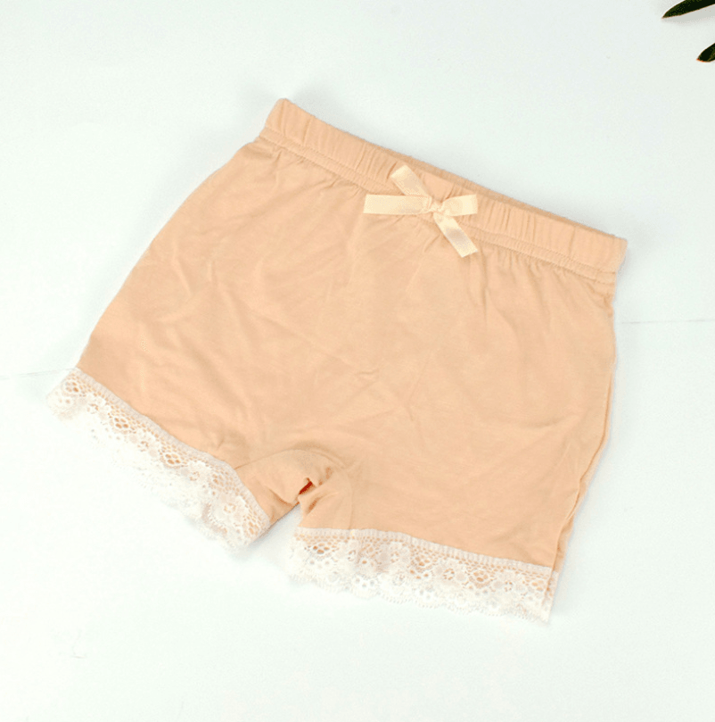 summer thin section girls safety pants modal girl three pants plus file anti - lighting children's underwear shorts - Amazitshop