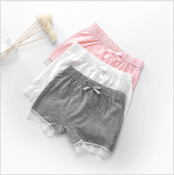 summer thin section girls safety pants modal girl three pants plus file anti - lighting children's underwear shorts - Amazitshop