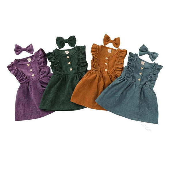 Summer Tops 0 - 9Y Lovely Baby Dresses Skirts Kids Girls Dress - Amazitshop