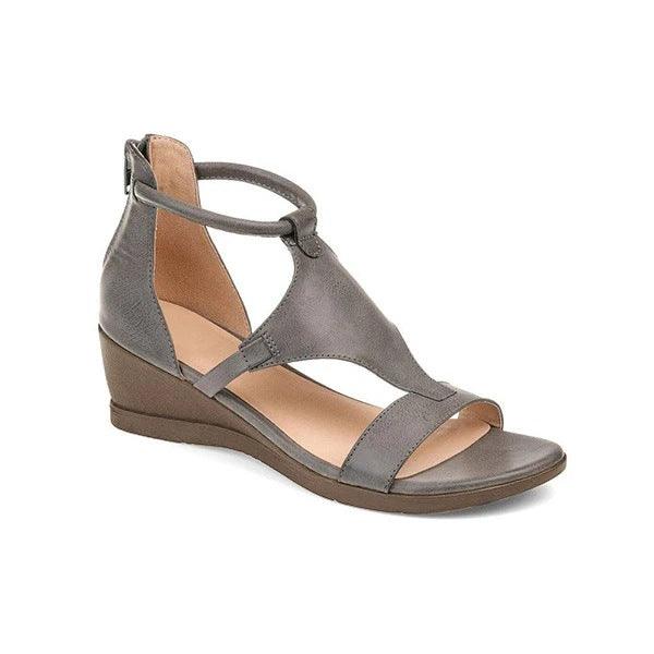 Summer Wedges Heel Sandals Casual Women's Roman Shoes - Amazitshop