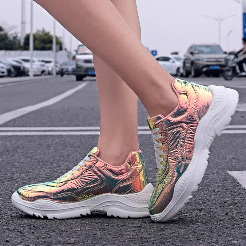Summer wild bright women's shoes Korean trend hot sale shoes - Amazitshop