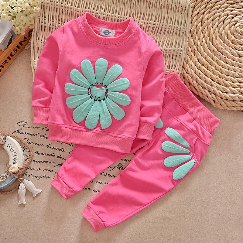 Sun flower flowers children's clothing - Amazitshop