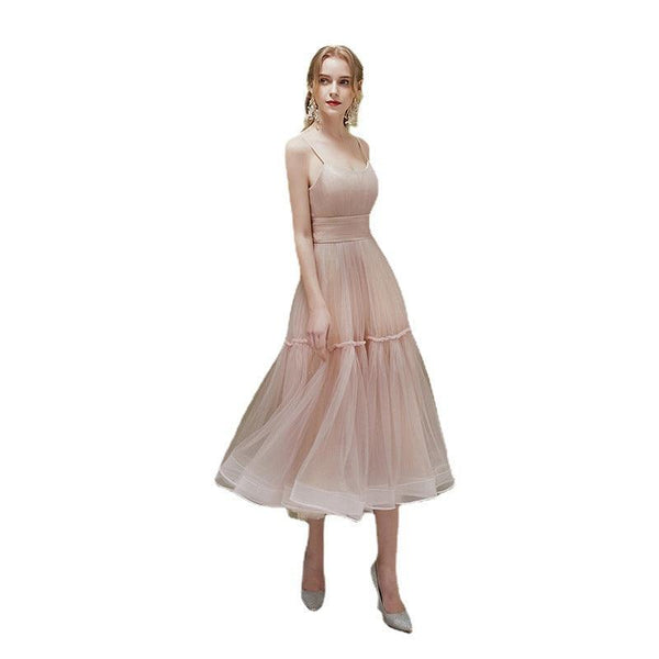 Super Fairy Mori Style Mid - length Small Dress - Amazitshop