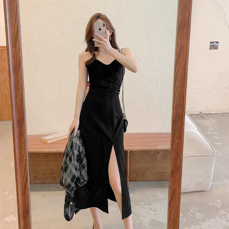 Suspender Long Skirt Dresses Women's Summer Clothes - Amazitshop