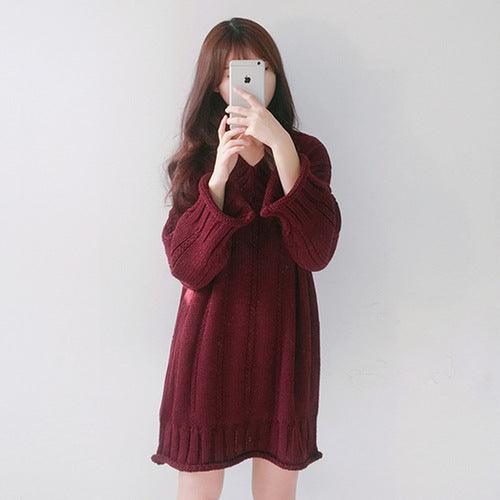 Sweater dress, dress, sweater, women - Amazitshop
