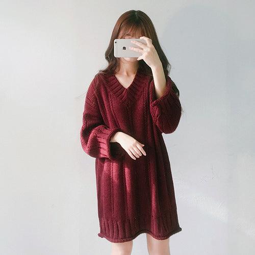 Sweater dress, dress, sweater, women - Amazitshop