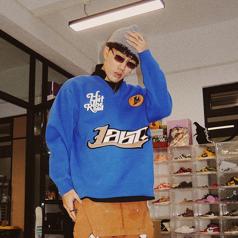 Sweater Men And Women Couple Tops Country Trend Casual - Amazitshop