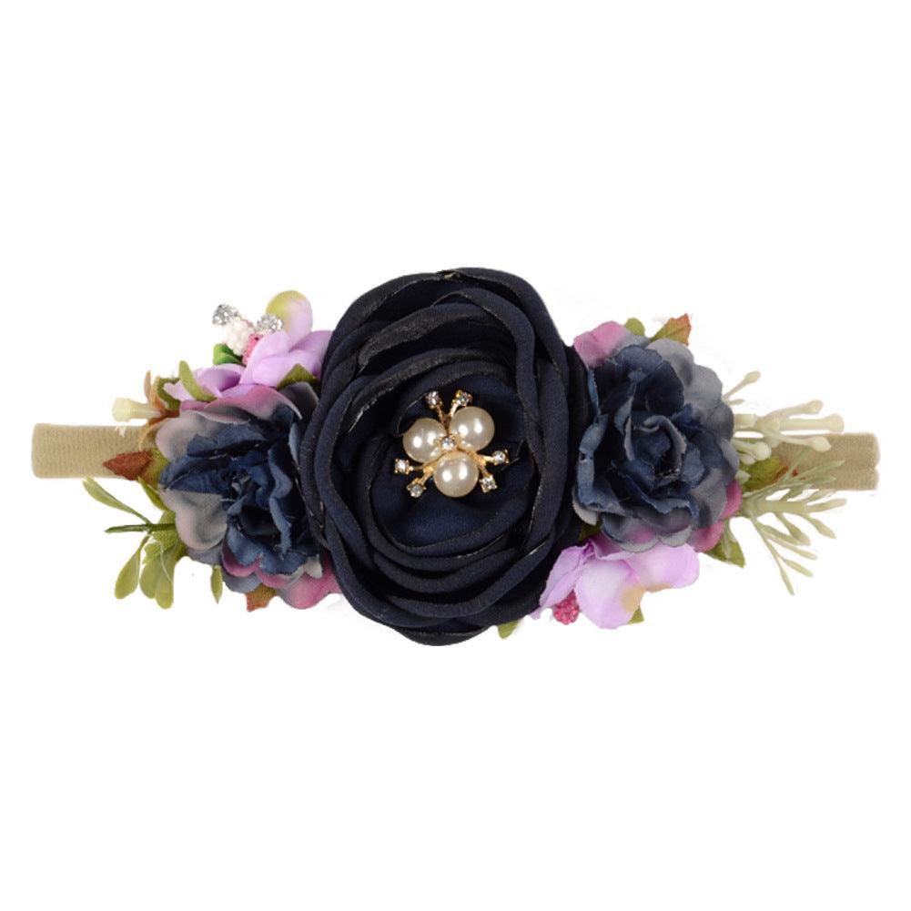 Sweet Child Simulation Head Flower Hair Accessories - Amazitshop