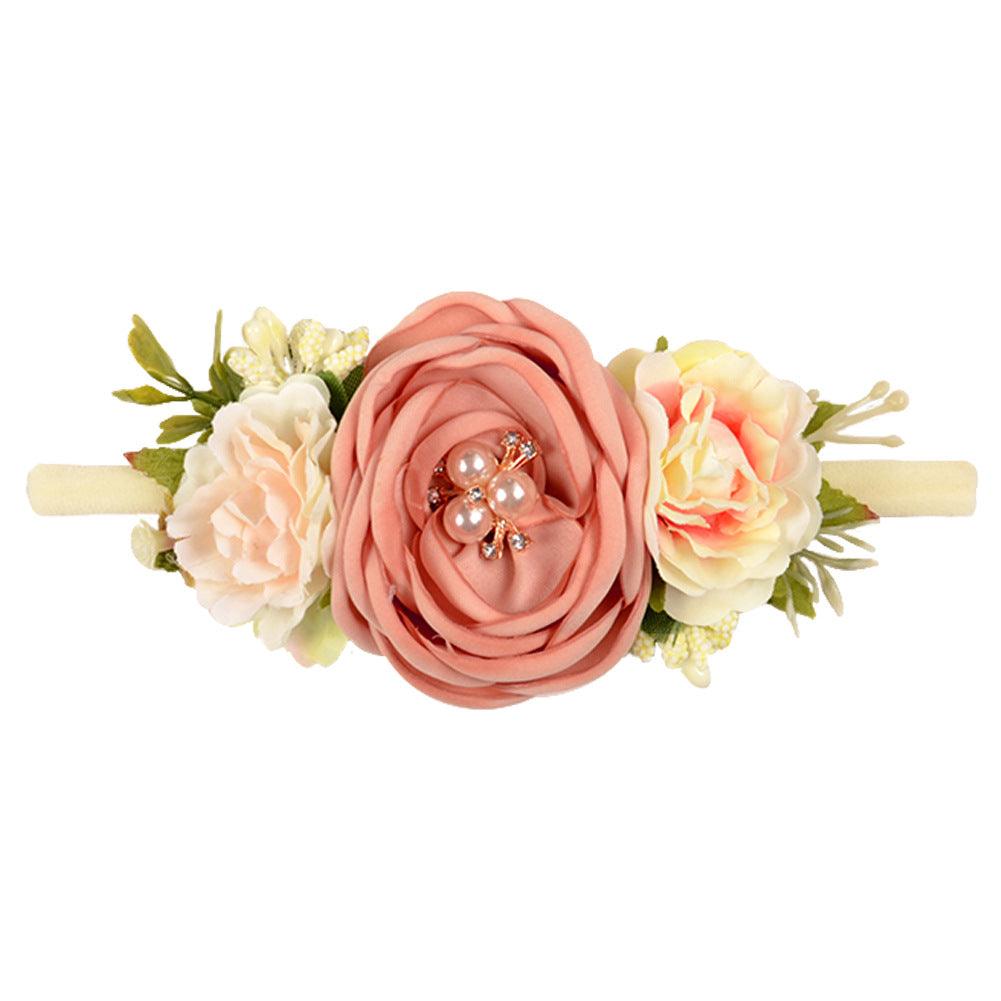 Sweet Child Simulation Head Flower Hair Accessories - Amazitshop
