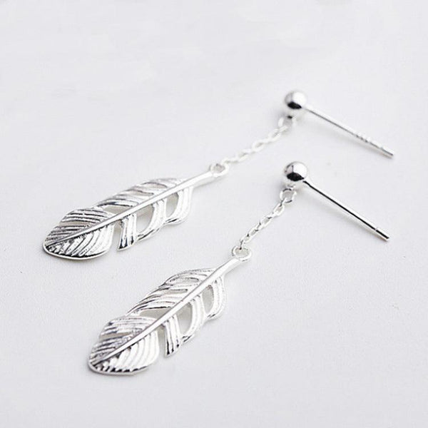Sweet feather earrings - Amazitshop
