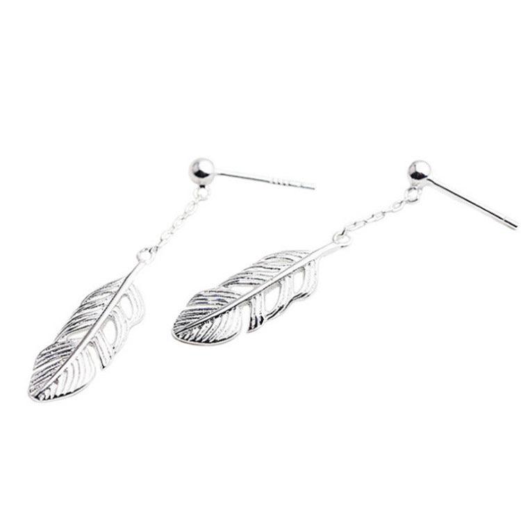 Sweet feather earrings - Amazitshop