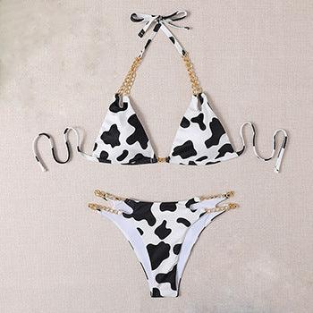 Swimsuit Female Bikinis Set Bikini Chain New - Amazitshop