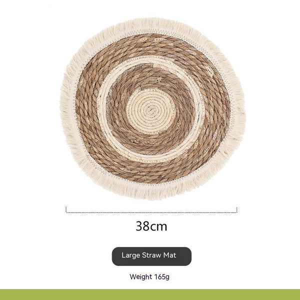 Tassel Grass Insulated Dining Table Mat - Amazitshop
