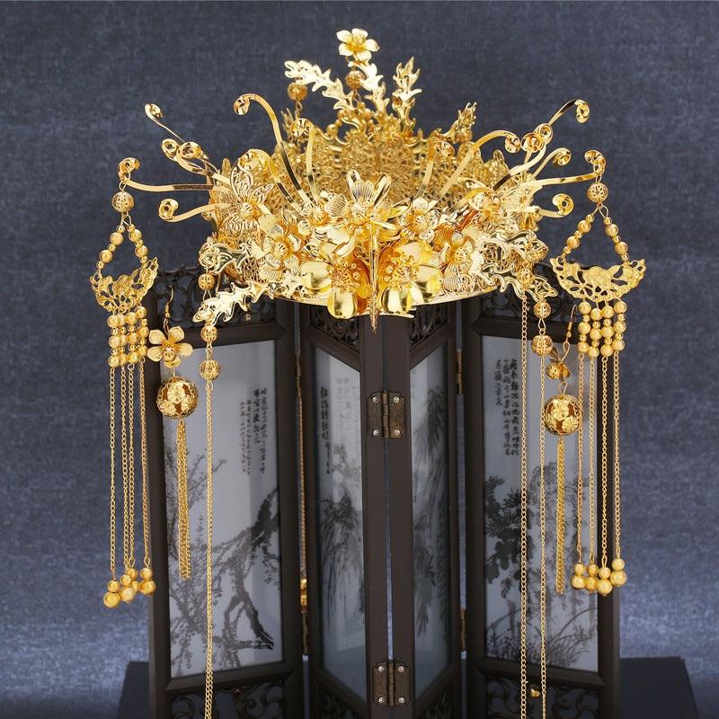 Tassel Suit Wedding Cheongsam Show And Hair Accessories - Amazitshop