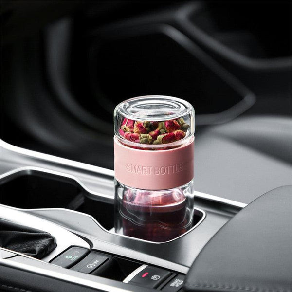 Tea Water Bottle Travel Drinkware Portable - Amazitshop