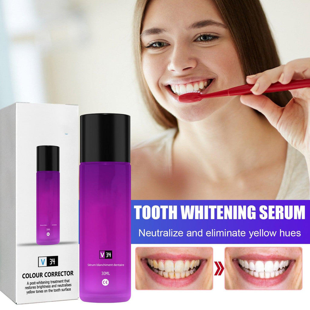 Teeth Whitening Liquid Toothpaste Tooth Stain Removal Oral Care - Amazitshop