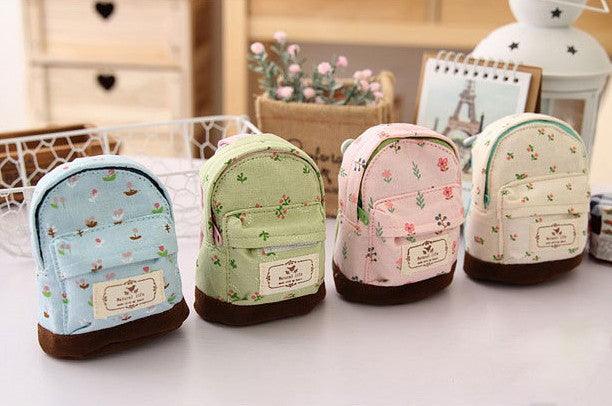The supply of Korean pastoral small Suihua mini small bags hasp cute fashion change key bag - Amazitshop