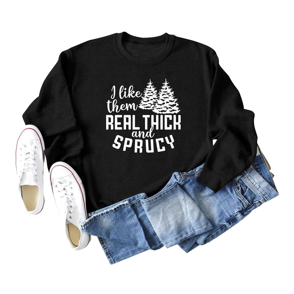 Thick Ladies' Long Sleeved Sweater - Amazitshop