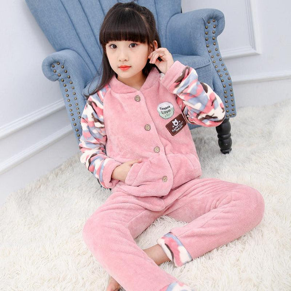 Thickened Flannel Pajamas - Amazitshop