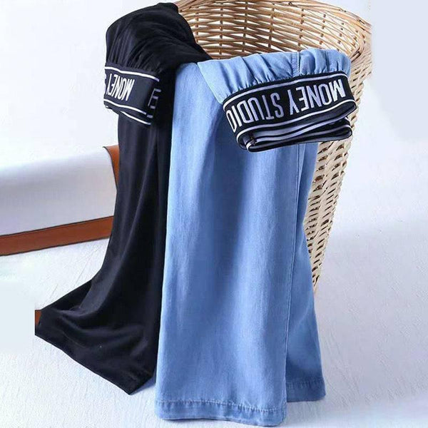 Thin Loose Straight - leg Casual Wide - leg Pants - Amazitshop