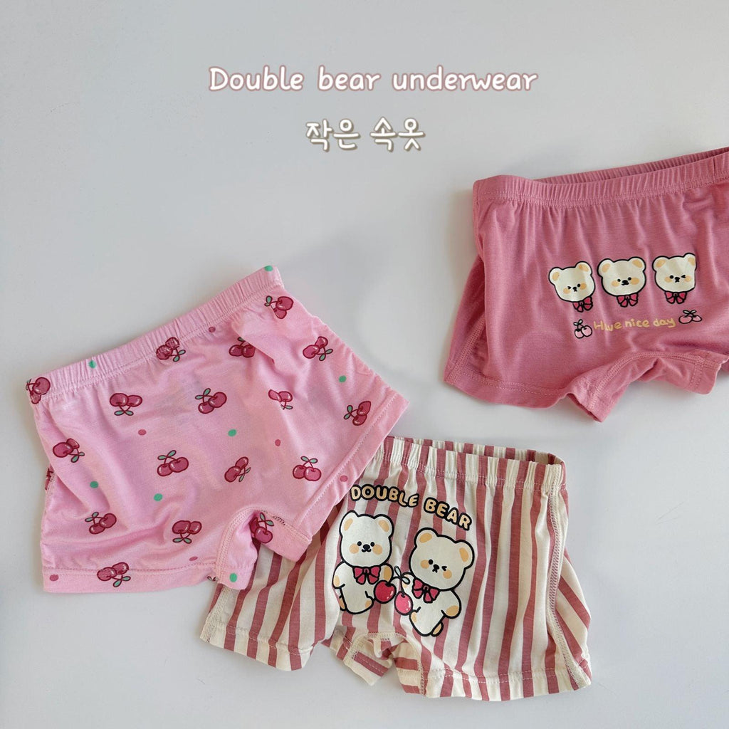 Three - piece Set Children's Underwear Modal Printing Baby Kindergarten Boxer Shorts - Amazitshop