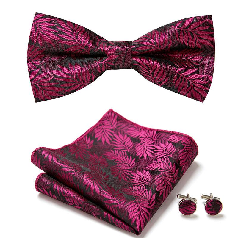 Three Piece Set Of Stylish Bow Ties - Amazitshop