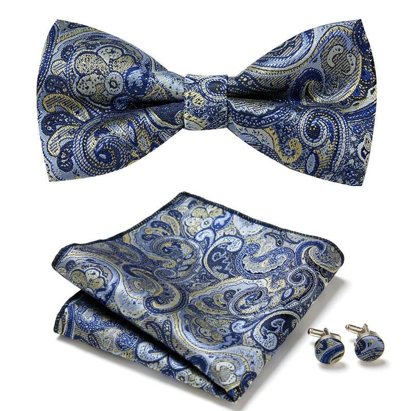 Three Piece Set Of Stylish Bow Ties - Amazitshop