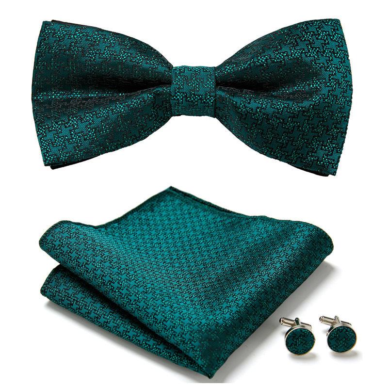 Three Piece Set Of Stylish Bow Ties - Amazitshop