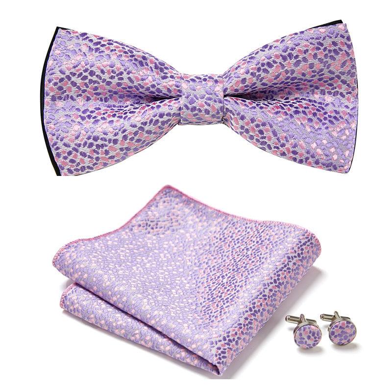 Three Piece Set Of Stylish Bow Ties - Amazitshop