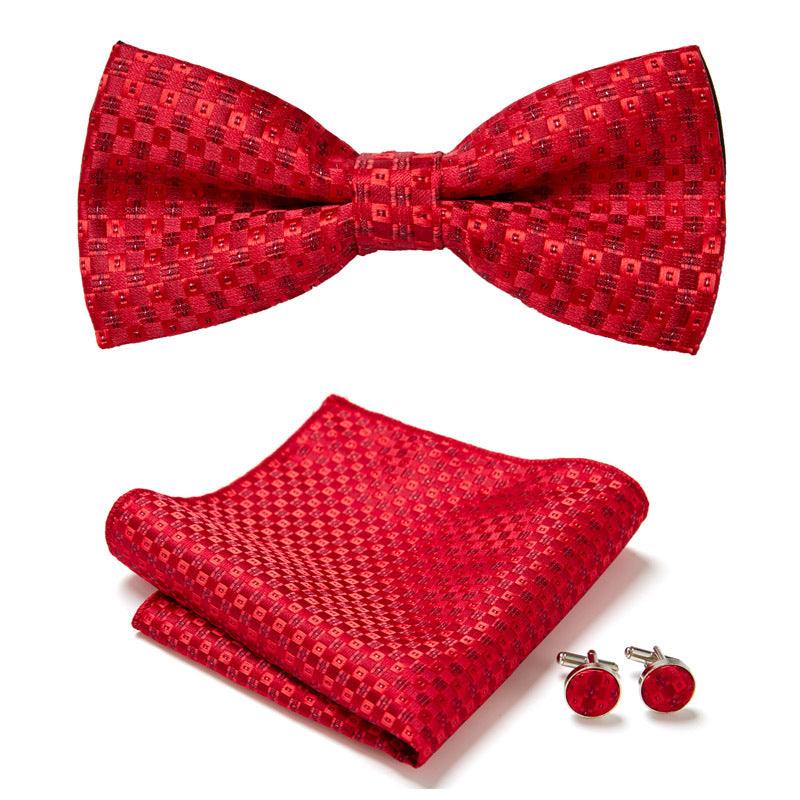 Three Piece Set Of Stylish Bow Ties - Amazitshop