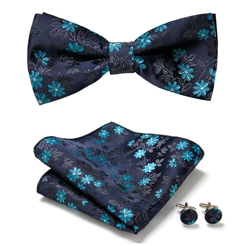 Three Piece Set Of Stylish Bow Ties - Amazitshop