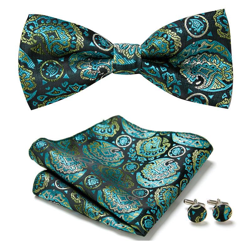 Three Piece Set Of Stylish Bow Ties - Amazitshop