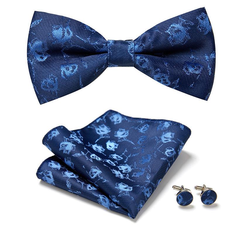Three Piece Set Of Stylish Bow Ties - Amazitshop