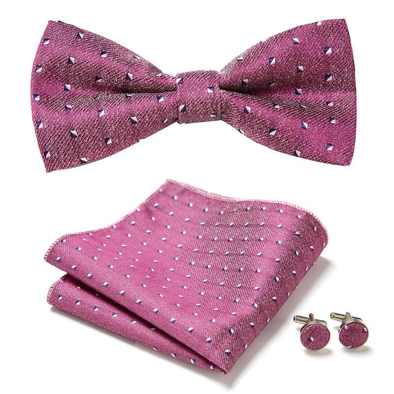 Three Piece Set Of Stylish Bow Ties - Amazitshop